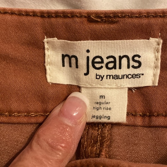 NWOT m jeans by maurices™ High Rise Jegging Size M Reg Length 39” Inseam 28.5” - Picture 8 of 13